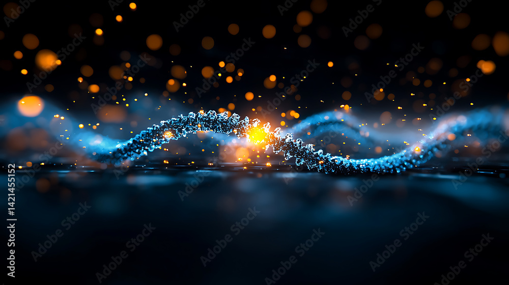Poster dynamic molecular interaction visualization virtual lab 3d animation scientific environment close-up