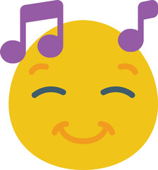 music illustration on a white background     