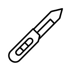 Fototapeta premium vector illustration of a knife