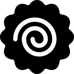 narutomaki illustration on a white background     