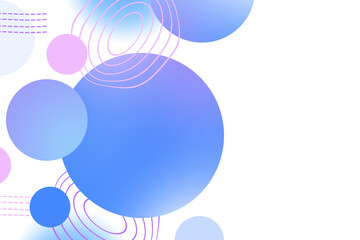 Abstract geometric background gradient soft light blue purple with line for Graphic business background hitech technology digital design illustration web template backdrop desktop wallpaper bubbles