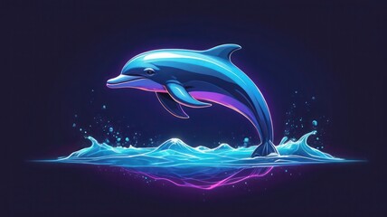 dolphin jumping out of water
