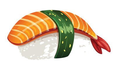Sushi Unagi - Vector Illustration