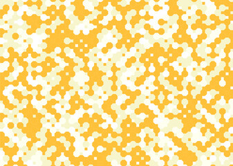 背景 タイル ドットのような八角形模様