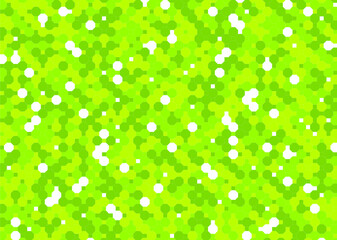 Fototapeta premium 背景 タイル ドットのような八角形模様