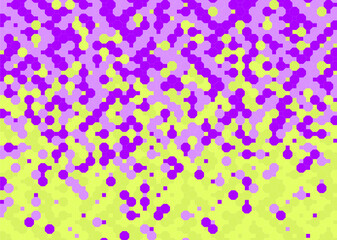 背景 タイル ドットのような八角形模様