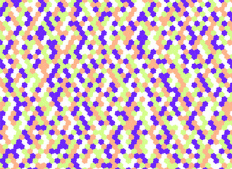 背景 タイル ドットのような花形模様