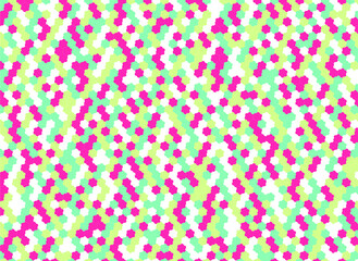 背景 タイル ドットのような花形模様