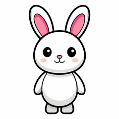 vector illustratiorn of a rabbit