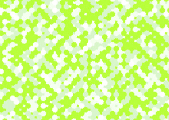 背景 タイル 幾何学的な金平糖形の模様