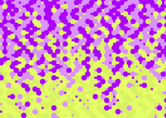 背景 タイル 幾何学的な金平糖形の模様