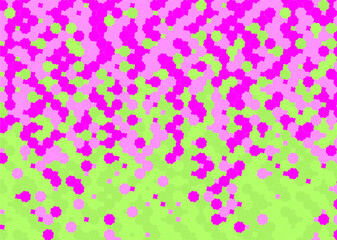 背景 タイル 幾何学的な金平糖形の模様