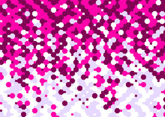 背景 タイル 幾何学的な金平糖形の模様