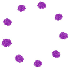 frame of roses,frame with roses,frame of roses and hearts,Purple rose frame,Purple rose frame