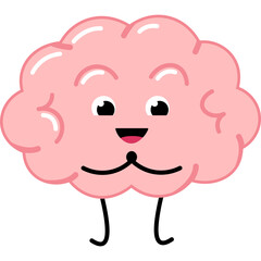 Fototapeta premium Brain Mental Health Illustration