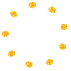 frame of roses,frame with roses,frame of roses and hearts, Yellow rose frame, Yellow rose frame