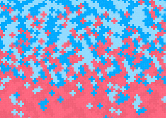 背景 タイル 十字模様