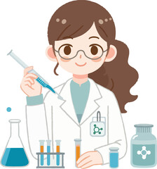 scientist in laboratory