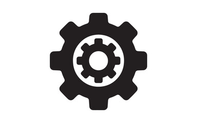 gears on white background