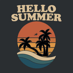 Stylish Summer T Shirt Design for Fashion.