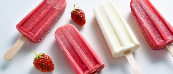 Colorful red and yellow colored wax crayons, isolated on white