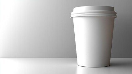 A cup of hot coffee, exuding warmth and comfort, perfect for a relaxing moment