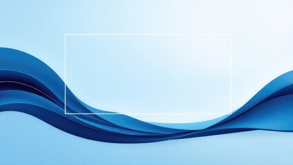 Elegant Wave Abstract Header Background
