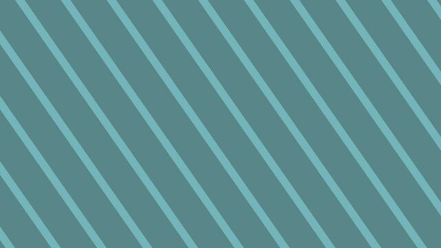 green blue teal moving diagonal lines motion background pattern 4K