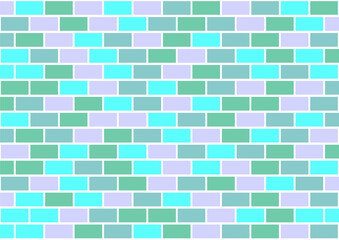 背景 タイル レンガ模様 隙間付き 横並び