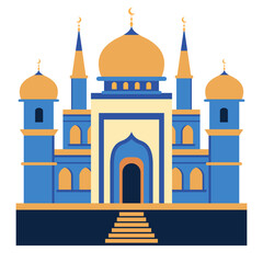 Islamic Mosque Illustration