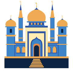 Islamic Mosque Illustration