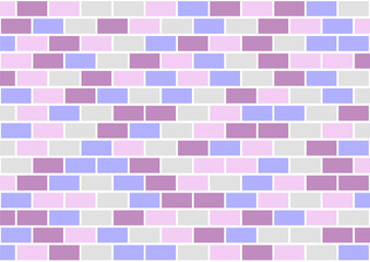 背景 タイル レンガ模様 隙間付き 横並び