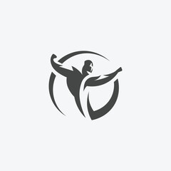  Fitness Arm Logo Vector Design