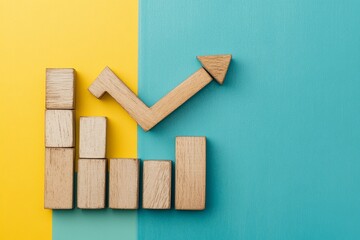add red arrow head point up as the growth of business , economy, marketing, career path and performance concept