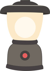 Illustration Camping lamp