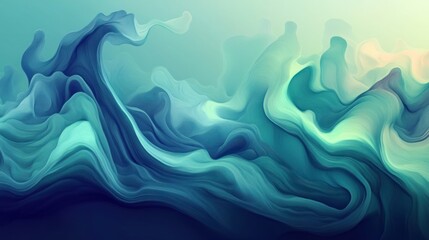 Abstract Flowing Liquid Design