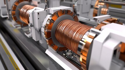 High-Tech Magnetic Coil System for Advanced Industrial Applications