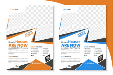 A brochure for sale with a house sale sign
