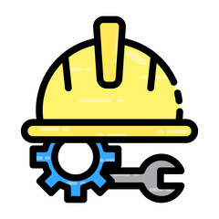 Safety Helment and gear Filled