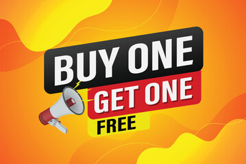 buy one get one free buy now poster banner graphic design icon logo sign symbol social media website coupon

