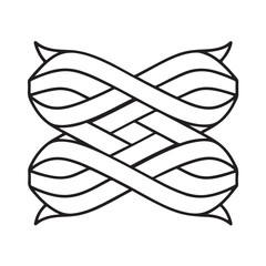 Comfy Patterns Coloring Pages for Adults and Kids, Bold and Easy Coloring Page, Simple and Big Designs, Line Art Victor Illustration, Black and White