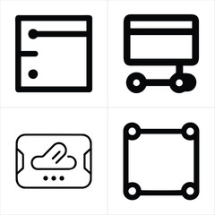 interface icon set
