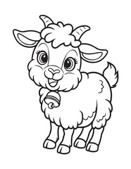 Cute Animal Coloring Pages, Coloring book, Animals, victor, animals line art, illustration, black & white Designs