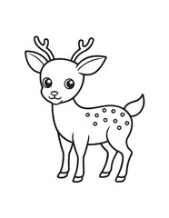 Cute Animal Coloring Pages, Coloring book, Animals, victor, animals line art, illustration, black & white Designs