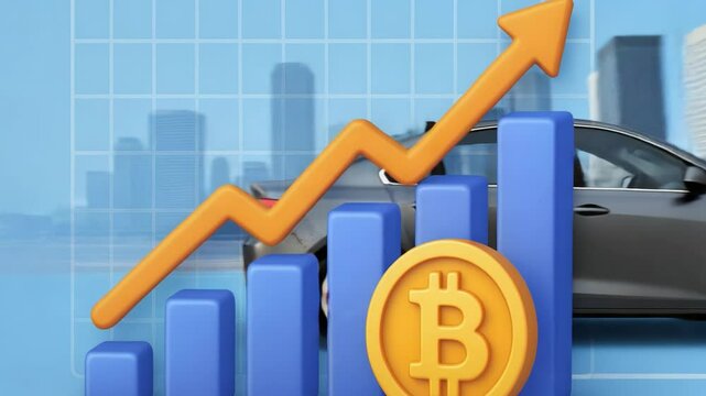 Bitcoin shows a significant increase in value throughout 2023. Market trends indicate a steady upward trajectory as the cryptocurrency gains more mainstream acceptance. Analysts discuss various