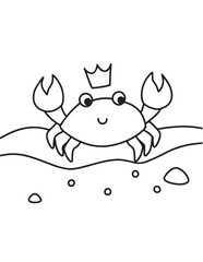 Cute Animal Coloring Pages, Coloring book, Animals, victor, animals line art, illustration, black & white Designs