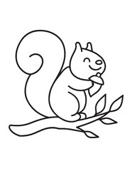 Cute Animal Coloring Pages, Coloring book, Animals, victor, animals line art, illustration, black & white Designs