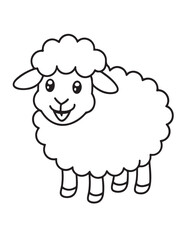 Cute Animal Coloring Pages, Coloring book, Animals, victor, animals line art, illustration, black & white Designs