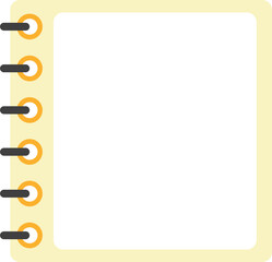 Obraz premium Notebook Checklist Vector