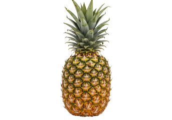 Fototapeta premium Ripe pineapple isolated on white background